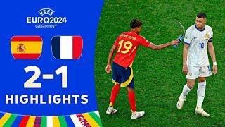 Spain vs France (2-1) HIGHLIGHTS | EURO 2024