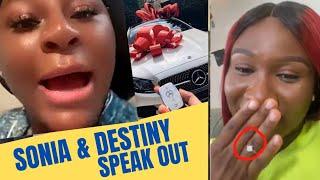 Sonia Uche react as destiny etiko speak out,fans reacts in shock #mauricesamtv #soniauchetv