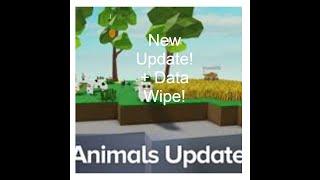 Islands Update! Sheep, XP, Data Wipe, + more! | Roblox Islands