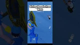 Giving People Free Wins  #fortnite #wholesome