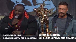 Mr.Olympia Seminar Samson Dauda & Chris Bumstead.