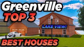 Top 3 BEST HOUSES In Greenville! | ROBLOX - Greenville Revamp