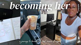 75 hard day 4-9 while sick, home office makeover, fall shopping, | Becoming HER ep 5