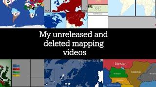 My unreleased and deleted mappings