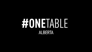 #OneTable Alberta