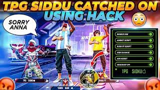 TPG Sidhu Using Hack in Live 100% Full proof Vamsi Nani Gaming