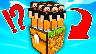 100 SUBS en UN SOLO BLOQUE!!| Minecraft