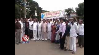 United Andhra agitation in Seemandra