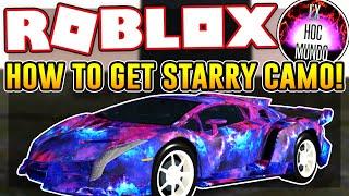 How to get STARRY CAMO AND THE EX HOC MUNDO BADGE in VEHICLE SIMULATOR | Roblox