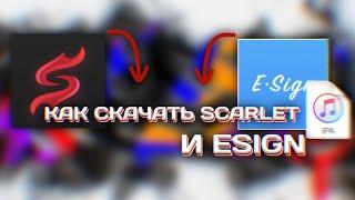 Как скачать ESign и Scarlet!