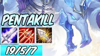 S+ TWITCH ADC PENTAKILL FULL CRIT BURST | Best Build & Runes | League of Legends | S10