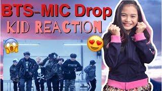 BTS MIC Drop (Steve Aoki Remix) Official MV (KID REACTION)