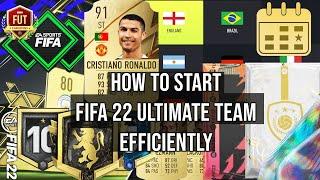 How To Start FIFA 22 ULTIMATE TEAM Efficiently & Build A Good Starter Team Quickly [BEGINNER GUIDE]