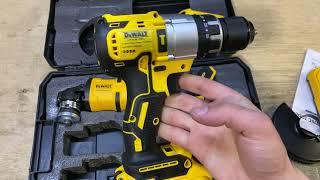 Набор инструментов DEWALT 2 в 1 аккумуляторный шуруповёрт болгарка