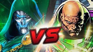 Doctor Doom VS Lex Luthor | Animated Battle of EVIL GENIUSES!