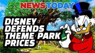 Disney Defends Their High Theme Park Prices