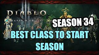 Diablo 3 [Season 34] - Top 3 Classes to Start Season