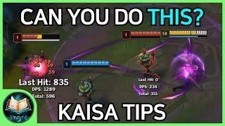 Kaisa Tips / Tricks / Guides - How to Carry with Kaisa