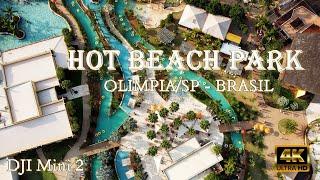 4K - Hot Beach Park - Olimpia/SP - Brazil in 4K - DJI Mini 2 drone footage. ©"All Rights Reserved"©