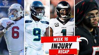 2024 NFL Season | Week 16 Injury Recap