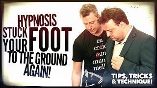 Street Hypnosis Techniques... HYPNOTIC FOOT STICK!