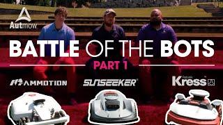 Battle of the Bots PART 1: Luba 2 vs Sunseeker Vs Kress