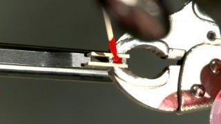 Installing Red Front Sight on a Smith and Wesson Model 15 Revolver | Smith & Wesson Revolver Project