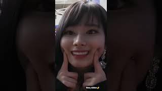 Sana's Chubby Cheek so Cute  #twice #sana #shashasha