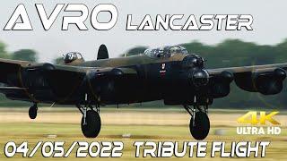 Avro Lancaster Tribute Flight  04/05/2022  Above Belgium ,Netherlands, Highlights  of 2006,2017,2018