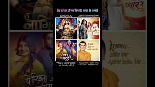 (P-1)Eng version of indian TV shows!