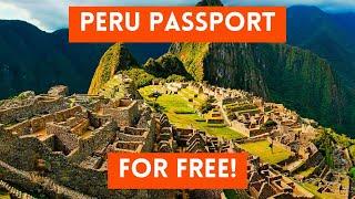 Peru: The FASTEST Citizenship by Naturalization Program (Peruvian Passport for FREE)