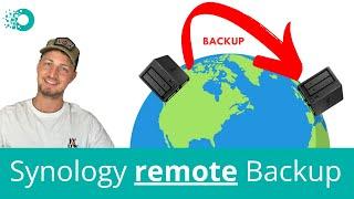 Synology Remote Backup mit HyperBackup einrichten. Von NAS zu NAS, überall auf der Welt.