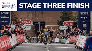 AJ Bell Tour of Britain 2022 | Stage three finish