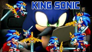 [RELEASE] KING SONIC KNIGHT OF THE WIND - H.O.T | Sonic Mania Mods