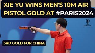 China wins the 3rd gold medal of 2024 Olympics |#parisolympics2024 |#goldmedal #shootinggames #china