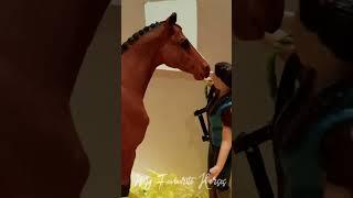 Утро в конюшне || часть 1  #horse#schleich#лошади#шляйх#лошадишляйх #short#shorts