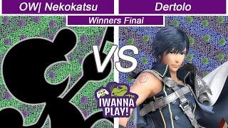 IWanna Smash 64 - OW| Nekokatsu (Mr. G&W) Vs Dertolo (Chrom) - Winners Final