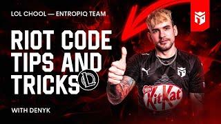 Jak funguje Riot Code | Tipy a triky od Denyka v LoL School powered by KitKat