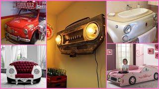 80 Car Shaped Furniture Ideas