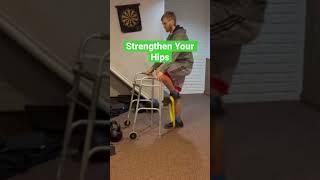 Hip Strengthening Exercise for Elderly Adults #shorts