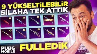 TAKİPÇİMİN BÜTÜN YÜKSELTİLEBİLİR SİLAHLARA TEK ATTIK  DÜNYANIN EN ŞANSLI KUTU AÇILIMI/ PUBG MOBILE