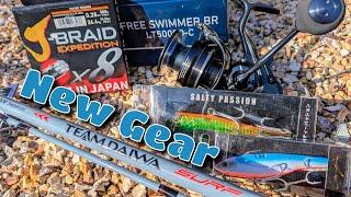 Surf Fishing Gear - Daiwa Free Swimmer, Team Daiwa Surf Rod & Cavy Fishing Lures