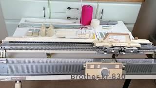 Die Strickmaschine Brother KR 830 -  Basic