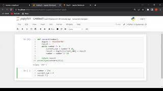 Python Tutorials | Convert Integer to String without using str()