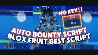 *OP* Blox Fruit Script| Auto Bounty, Auto Hide When Low, Auto Change Target, server Hop And More!