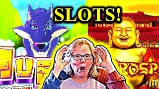 Been a while since I've played Huff N' More Puff & Happy & Prosperous!#slots #casino #slotmachine