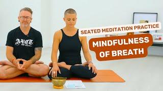 Mindfulness of Breath | A Guided Seated Meditation to Build Awareness & Calm the Mind