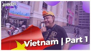 JINKEN VLOG | Vietnam /Night Street, Cu Chi Tunnel, Old Apartment/ Part 1