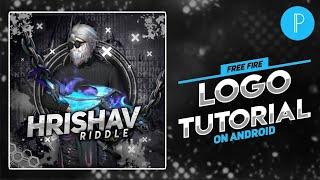 How to Make Free Fire Logo on Pixellab || PixDroid