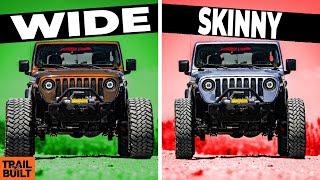 Wide vs Narrow Off-Road Tires